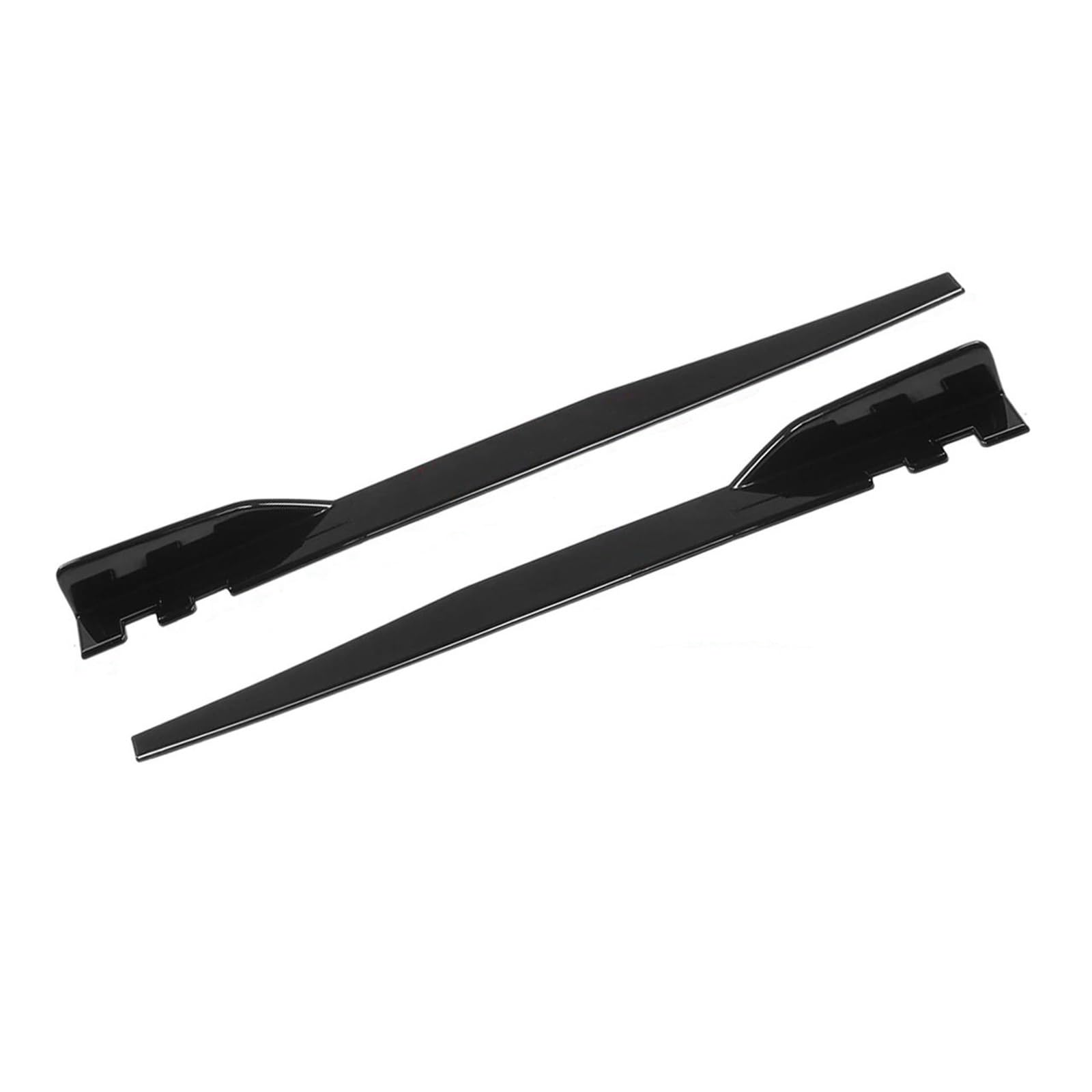 Auto Seitenschürze 1.2M Seitenschwellerverlängerungen Universelle Auto Seitenschweller Winglet Splitter Lippe Für Infiniti G25 G37 Q50 Q60 Q70 Alle Modelle Auto Seitenschweller(Schwarz) von SANCAK