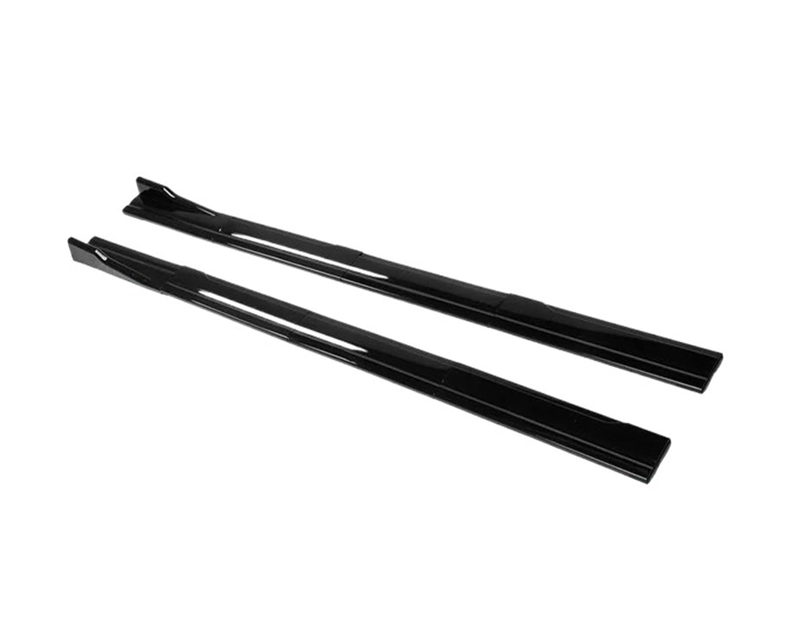 Auto Seitenschürze 2.2M Seitenschweller Verlängerung Rocker Splitter Diffusor Winglet Flügel Für 7er-Serie G11 G12 4-türige Limousine Für LCI 2020+ Auto Seitenschweller(Glossy Black) von SANCAK