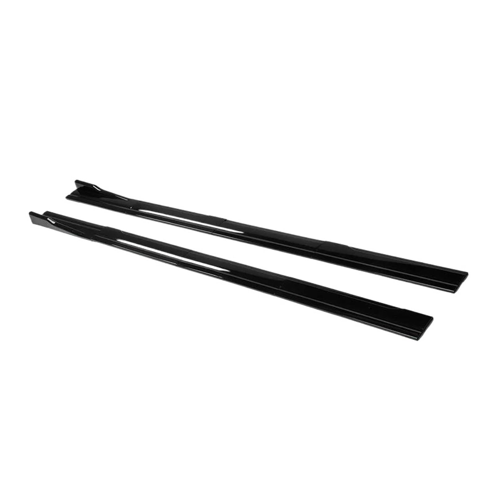 Auto Seitenschürze 2.2M Seitenschweller-Verlängerung Rocker-Splitter Diffusor Winglet-Flügel Für Benz Für C-Klasse W205 C250 C300 C350 2015–2018 Auto Seitenschweller(Glossy Black) von SANCAK