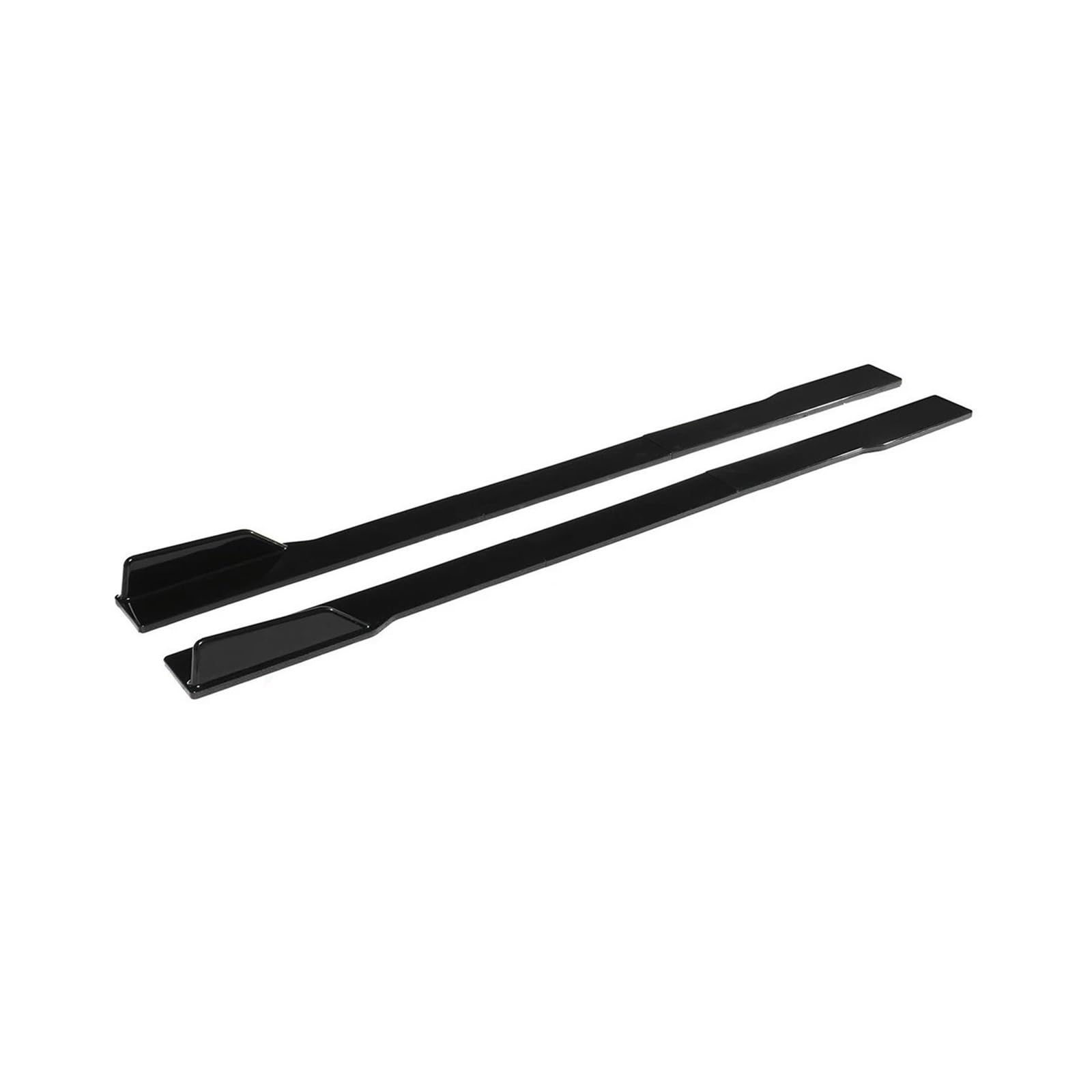 Auto Seitenschürze 78,7'' 2m Auto Seite Rock Extensions Spoiler Rocker Splitter Lippe Für F32 F33 F36 F30 F80 M3 F82 G30 G31 E39 E46 E90 E92 X5 X6 Auto Seitenschweller(Schwarz) von SANCAK