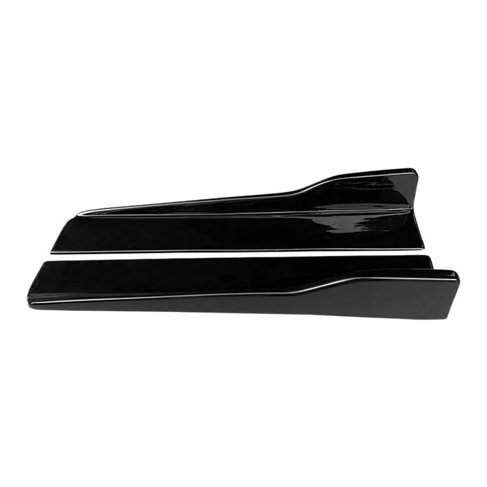 Auto Seitenschürze Auto Seitenschwellerverlängerung Splitter Winglet Seitenflügel Stoßstangenlippe Für 3er E90 E91 E92 E93 F30 F35 330i 320i 325i 2013–2018 Auto Seitenschweller(Gloss Black) von SANCAK