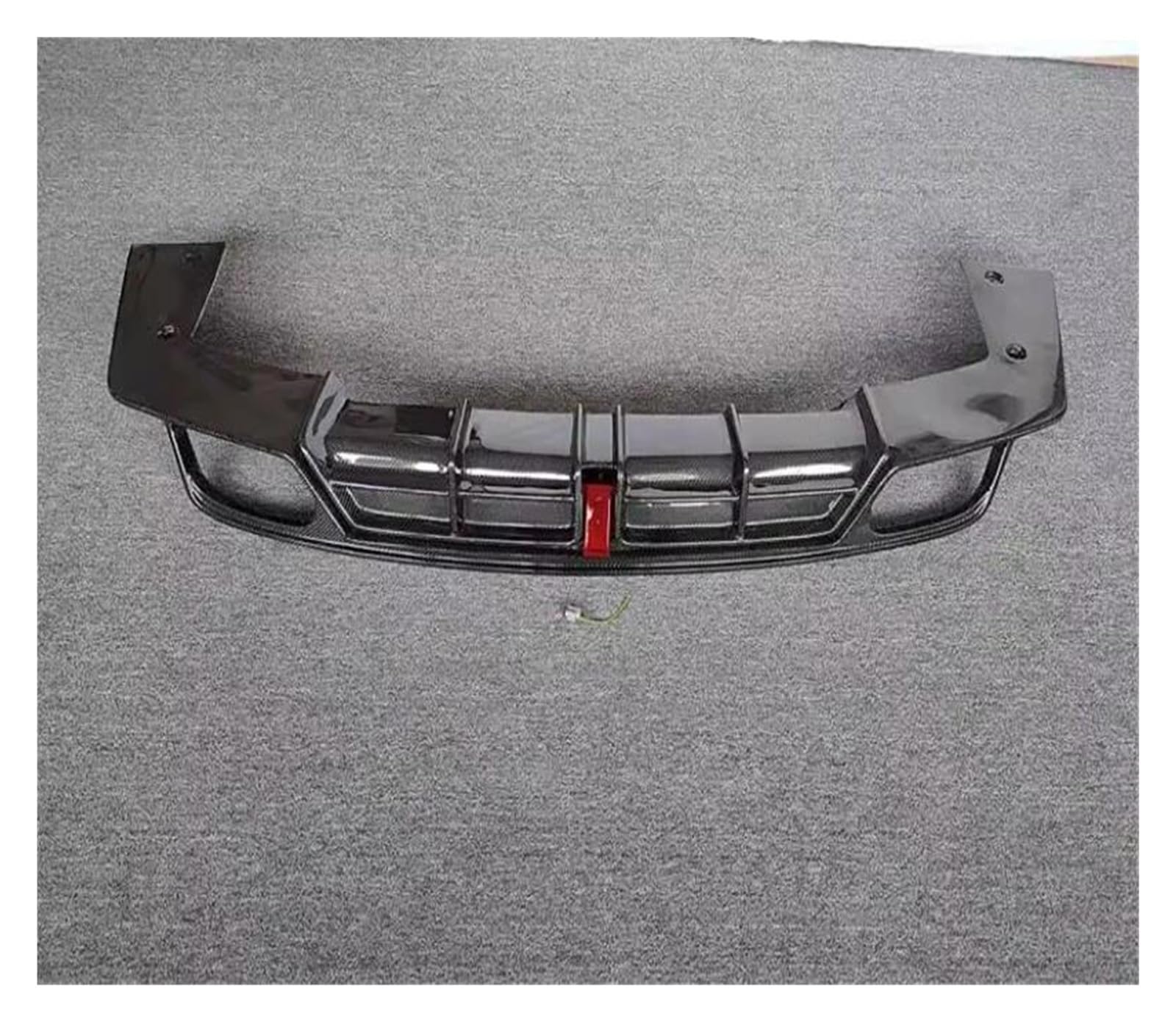 Auto Seitenschürze Carbon Vorder Lippe Hinten Diffusor Körper Seite Rock Kit Spoiler Für Für Cayenne Für Trubo 2018 2019 2020 2021 2022 2023 Auto Seitenschweller(Rear Diffuser) von SANCAK