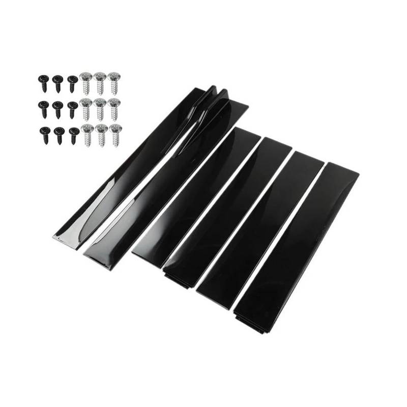 Auto Seitenschürze Universal Auto Seite Röcke Verlängerung Rocker Panels Lip Stoßstange Modifikation Für Civic Für Accord 9TH 10TH EK ZB S2000 Alle Modelle Auto Seitenschweller(2m Bright Black) von SANCAK