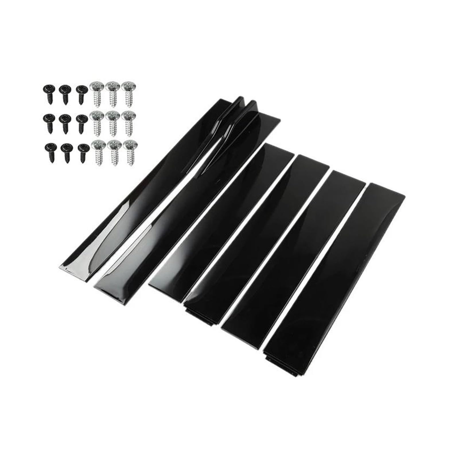 Auto Seitenschürze Universal Auto Seite Röcke Verlängerung Rocker Panels Lip Stoßstange Modifikation Für Mazda 3 Für Axela 6 Für CX-3 CX5 CX-4 Für CX-5 MX5 RX8 Auto Seitenschweller(2m Bright Black) von SANCAK