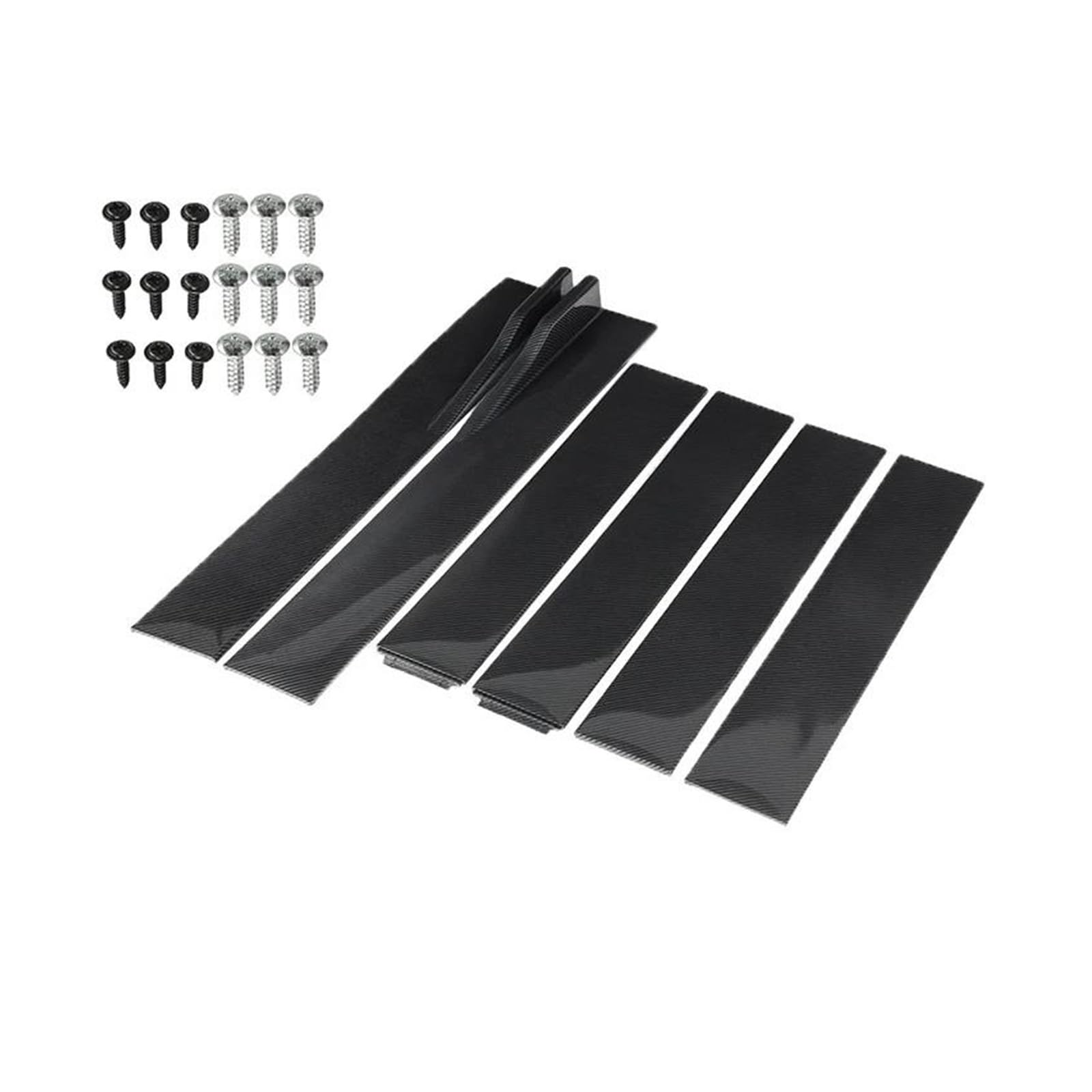 Auto Seitenschürze Universelle Auto Seitenschweller Erweiterung Für A3 A4 A5 A6 A7 A8 Q3 Q5 Q7 RS5 RS6 RS7 S3 S4 TT Rocker Panels Lip Bumper Modifikation Auto Seitenschweller(2m Carbon Fiber) von SANCAK