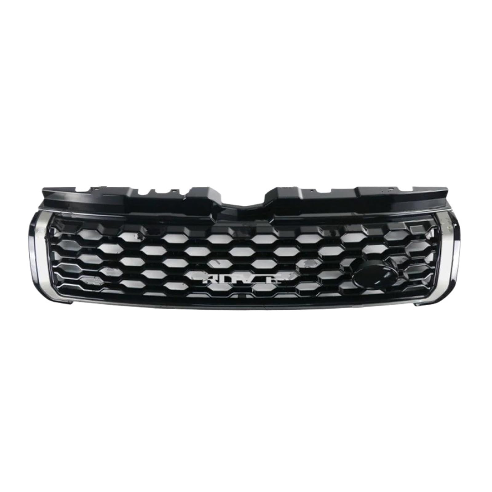 Frontgrill Auto Oberer Frontgrill Für Stoßstange Für Land Für Rover Für Range Für Rover Für Evoque 2010 2011 2012 2013 2014 2015 2016 2017 2018 Kühler(Black Gray) von SANCAK