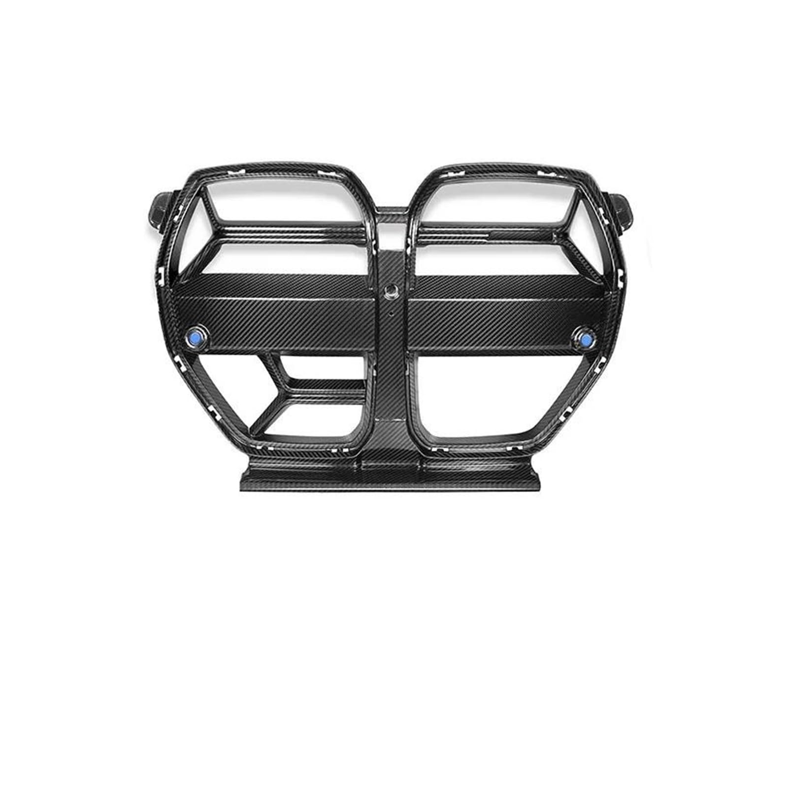 Frontgrill Auto Vorderen Stoßfänger Nierengrill Für 3 Serie G80 M3 4 Serie G82 G83 M4 2021-2023 Real Carbon Fiber Grill Auto Racing Grid Kühler(CSL Style1) von SANCAK