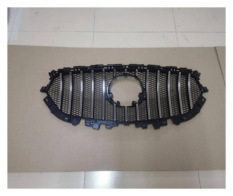 Frontgrill FÜR Mazda FÜR CX-5 FÜR CX5 2017 2018+ Auto Grille Auto Front MESH AUßEN Maske ABDECKT Front STOßSTANGE Grill Grills Kühler(Silber) von SANCAK