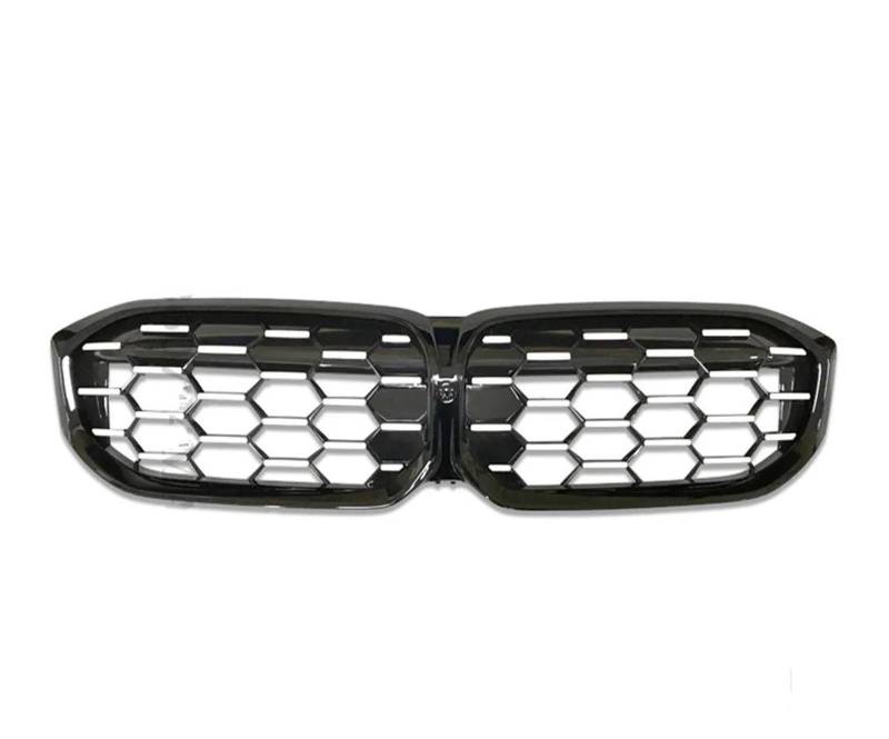 Frontgrill Für 3er G20 G21 LCI 2023 330i 320d M340i Frontniere Doppellamellen Diamantgrill Grill Mitte Gitter Mesh Tuningteil Kühler(Diamond Silvery) von SANCAK