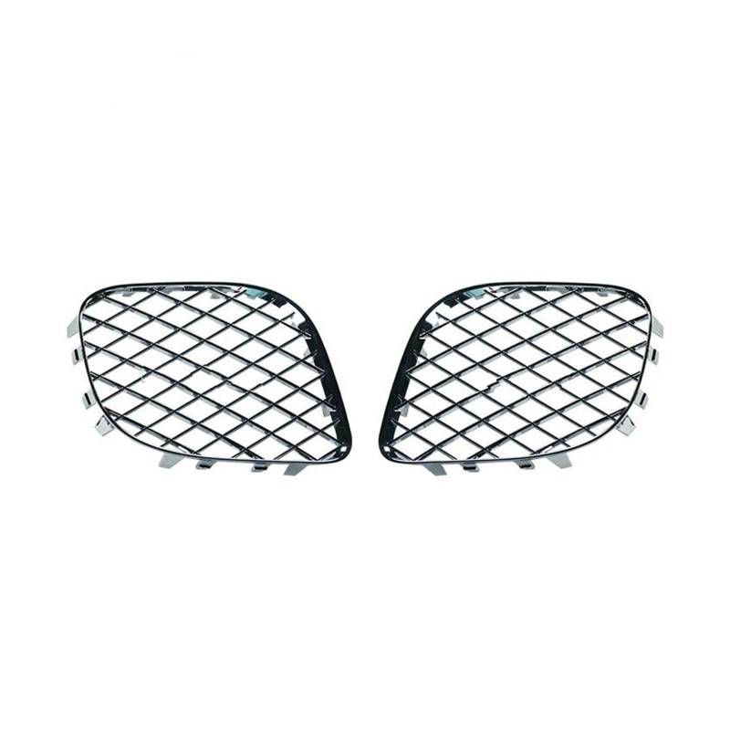 Frontgrill Für Bentley Für Flying Für Spur 2010-2013 3W5807667 Auto Vorderen Stoßfänger Schutz Grille Grille Grid Mash Auto Teil Kühler(Plating 2pcs) von SANCAK