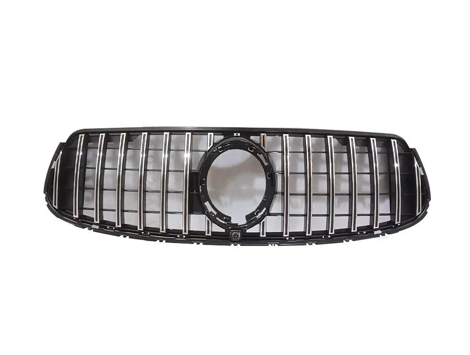 Frontgrill Für Benz Für GLC Für Coupe C253 X253 2015-2023 Mittelgitter Tuningzubehör Frontkühlergrill Einlassgitter Grillverkleidung Kühler(20-23 GT Silver) von SANCAK