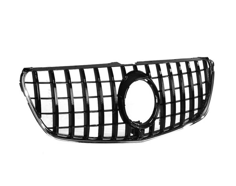 Frontgrill Für Benz Für V-Klasse W447 2015 2016 2017 2018 2019 Tuning-Upgrade Fronteinlass-Stoßstangengrill Racing Grill GT Diamond Facelift. Kühler(G Black) von SANCAK