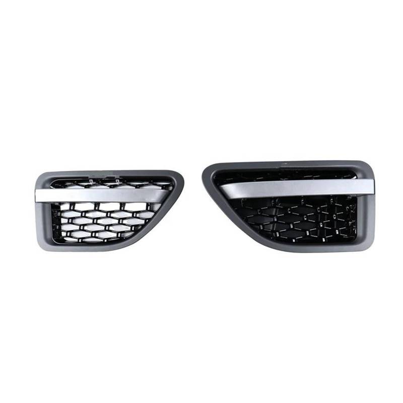 Frontgrill Für Land Für Rover Für Range Für Rover Für Sport L320 2005 2006 2007 2008 2009 Vorderseite Kotflügel Air Vent Grille ABS Kühler(A) von SANCAK