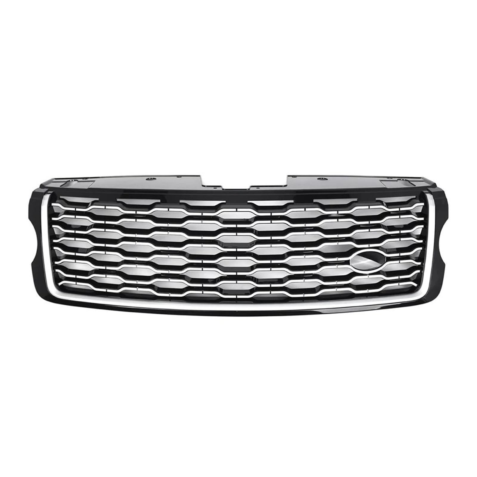 Frontgrill Für Land Für Rover Für Range Für Rover Für Vogue L405 2013 2014 2015 2016 2017 Auto Vorderen Stoßfänger Oberen Mesh Grille Ersatz W/Abzeichen Kühler von SANCAK