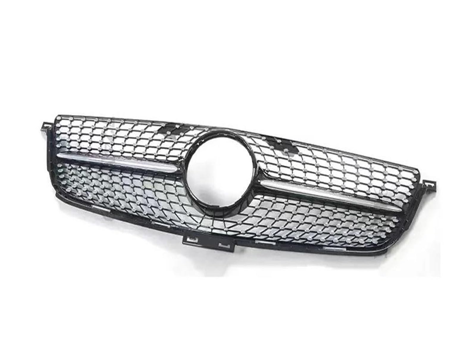 Frontgrill Für W166 Für Benz ML 2012-2015 ML300 ML320 ML350 ML400 ML500 550 Diamond GT Body Kit Facelift Fronteinlassgitter Haubengrill Kühler(Diamond Black) von SANCAK