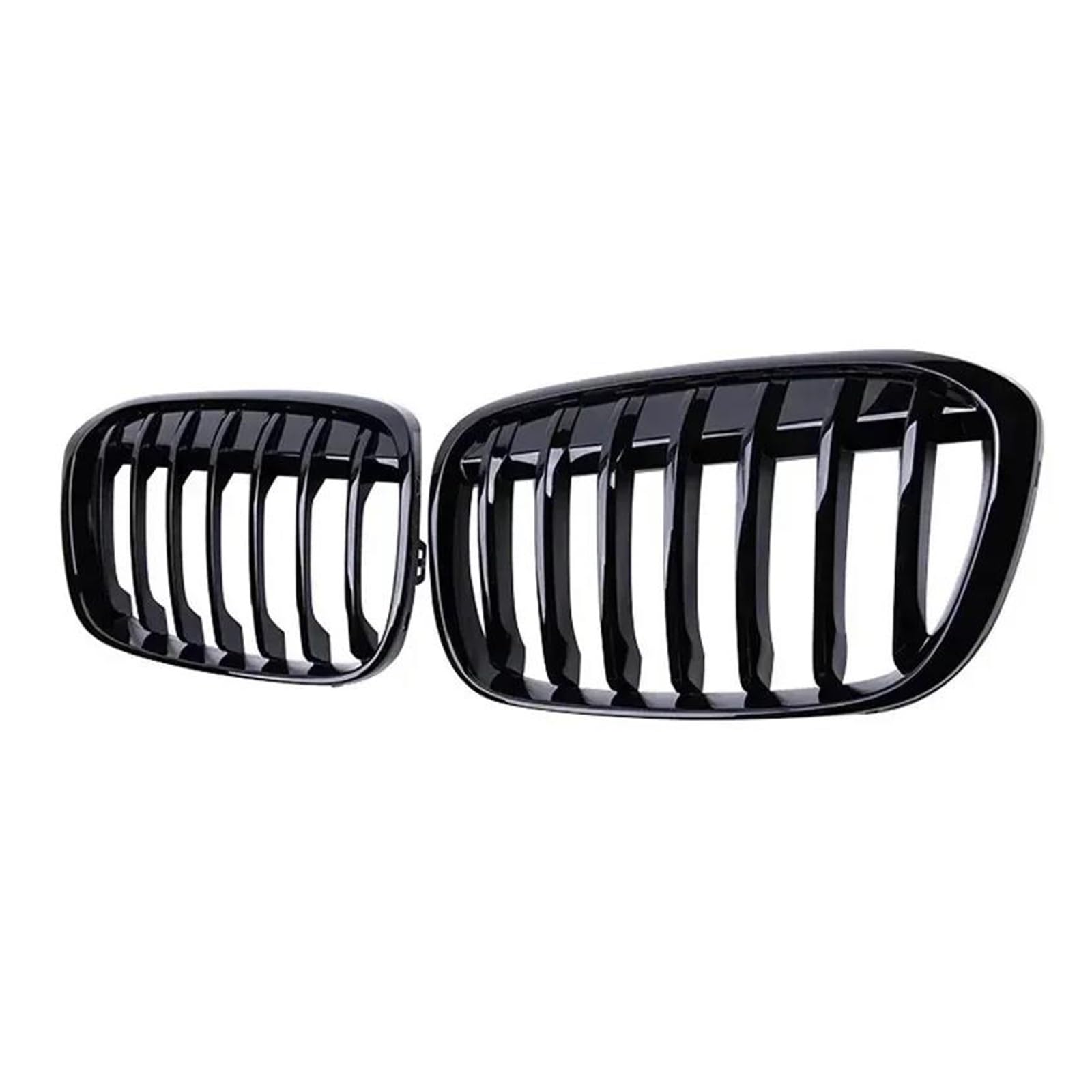 Frontgrill Glänzend Schwarzer Kühlergrill Auto Front Nierengrill Gitter Rennsport Grills Einzelliniengrill Für X1 F48 F49 2016-2019 Zubehör Kühler von SANCAK