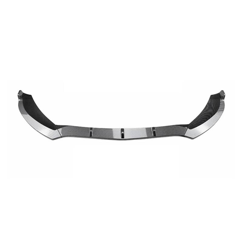 Frontlippe 3 STÜCKE Auto Vorderen Stoßfänger Lippe Glänzend Schwarz Für Benz C Klasse Spoiler Splitter W205 C300 C160 C200 C350e C260 Für AMG 2015-2018 Frontspoiler(Kohlefaser-Stil) von SANCAK