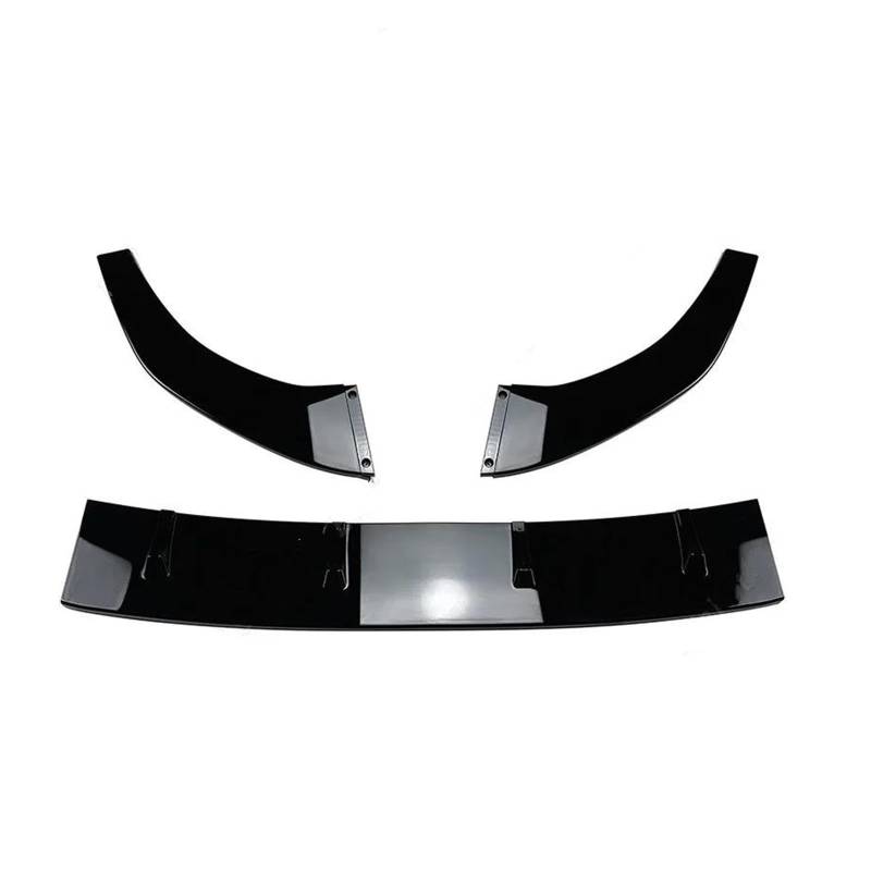 Frontlippe 3 Stücke Schwarz Glanz Für VW Für GOIf 6 MK6 Für GTI Für GTD 2009-2013 Frontschürze Lippe Spoiler Splitter Diffusor Body Kit Schutz Frontspoiler von SANCAK