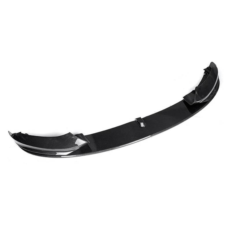 Frontlippe 4-teilige Frontspoilerlippe ABS Glänzend Schwarz Carbon Look Spoiler Für 4er F32 F33 F36 420i 430i 420d M440i 2014-2020 Frontspoiler(Kohlefaser-Optik) von SANCAK