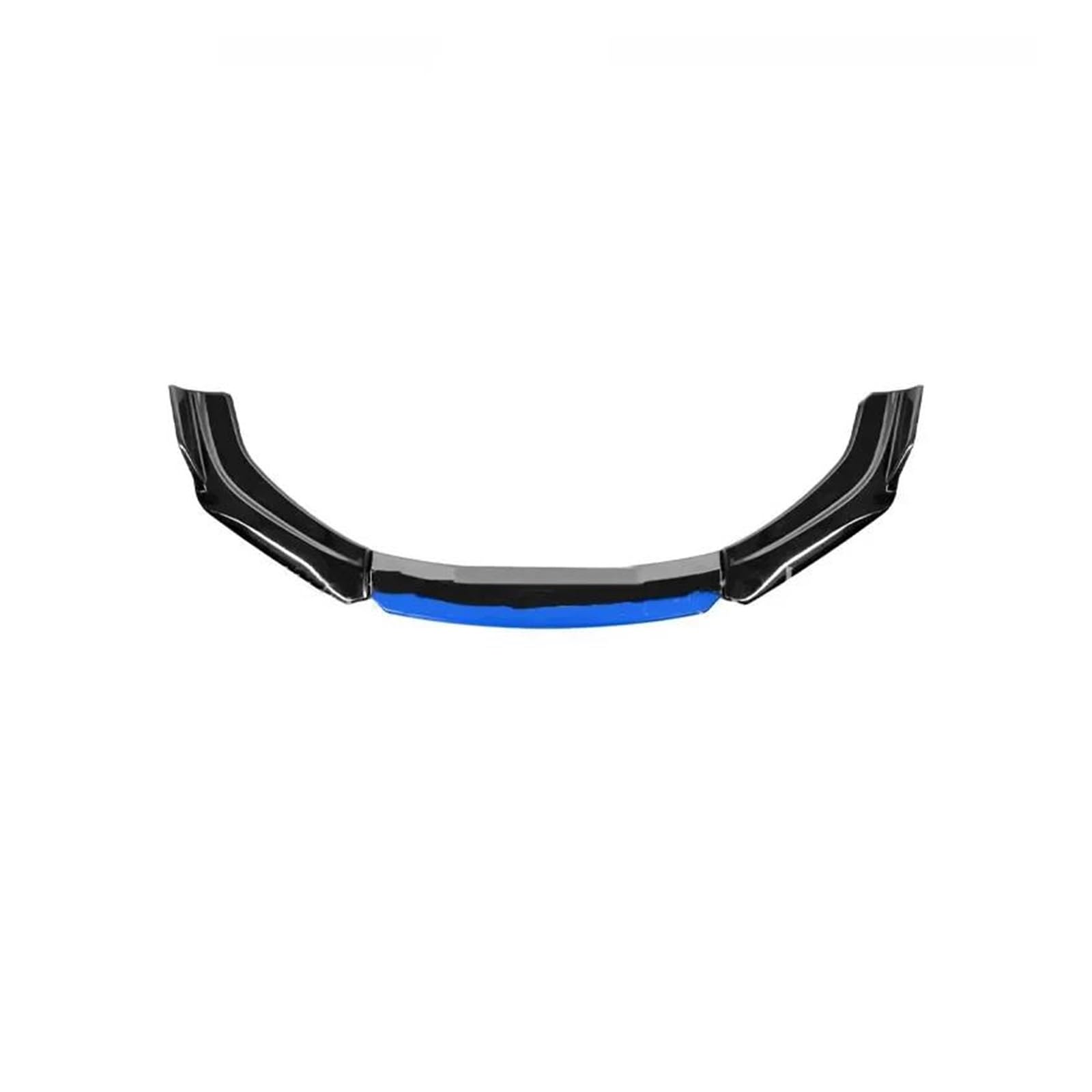 Frontlippe Auto Front Lip Bumper Spoiler Diffusor Körper Modifikation Kollision Und Kratzfestigkeit Externes Zubehör Helles Schwarz Frontspoiler(Black Blue Head) von SANCAK