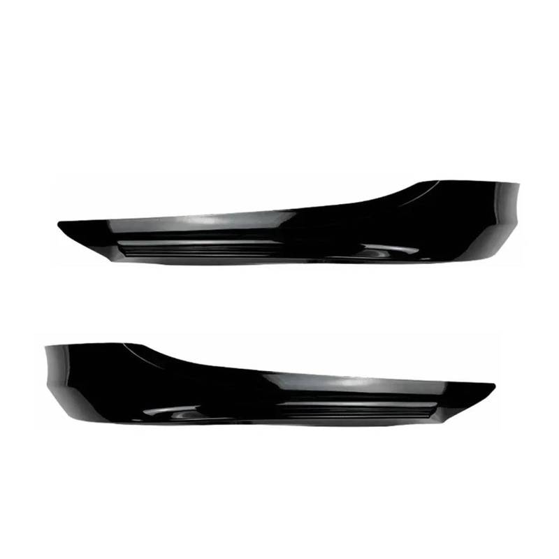 Frontlippe Auto Front Stoßstange Lip Body Kit Spoiler Splitter Stoßstange Canard Lip Für 3 Serie 320i 330i E90 E91 LCI Facelift 2007-2012 Frontspoiler(Gloss Black) von SANCAK