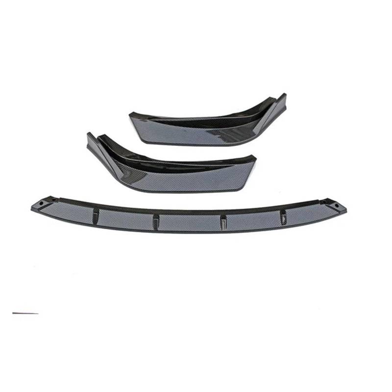 Frontlippe Auto Frontstoßstange Unterkinn Lip Spoiler Seitensplitter Body Kits Guards Deflektoren Für Lexus IS250 IS350 IS300 F Sport 2014-2016 Frontspoiler(Carbon Look) von SANCAK