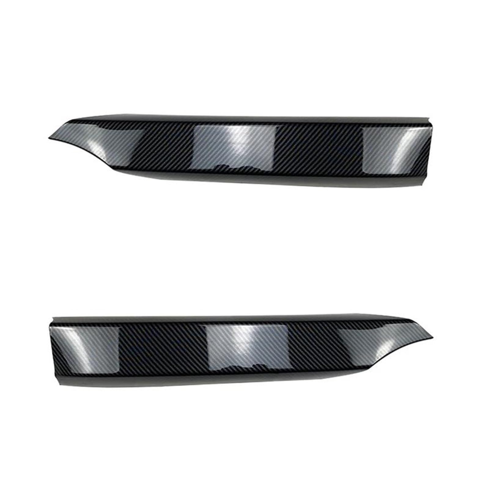 Frontlippe Frontspoilerlippe Canard Diffusor Splitter Spoiler Schwarz Hochglanz Carbon Fiber 2008 Bis 2013 Für 1er E82 E88 Tech Style Frontspoiler(Carbon Fiber Pattern) von SANCAK