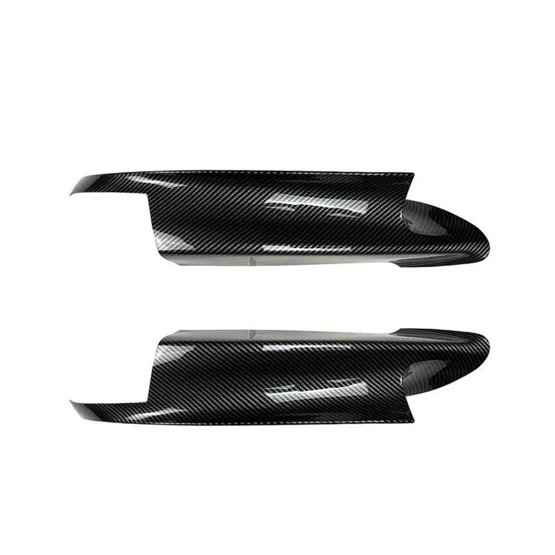 Frontlippe Frontspoilerlippe Splitter Diffusor Body Kit Für 3er E90 E91 E92 E93 M3 2006-2013 ABS Spoiler Stoßstangenschutz Frontspoiler(Carbon Look A) von SANCAK