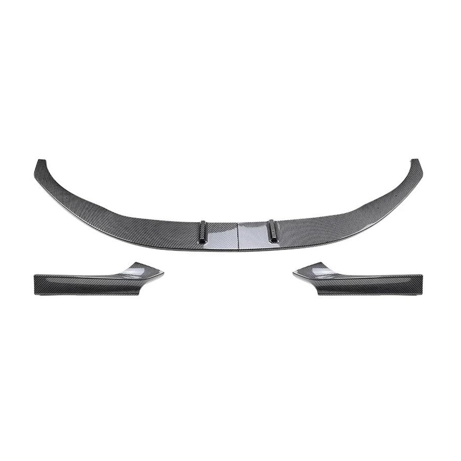 Frontlippe Für 2er F22 F23 Sport MP 2015-2019 Auto Frontstoßstange Lippe Frontspoiler Diffusor Kit Außenschutz Dekoration Frontspoiler(Carbon Look Set) von SANCAK