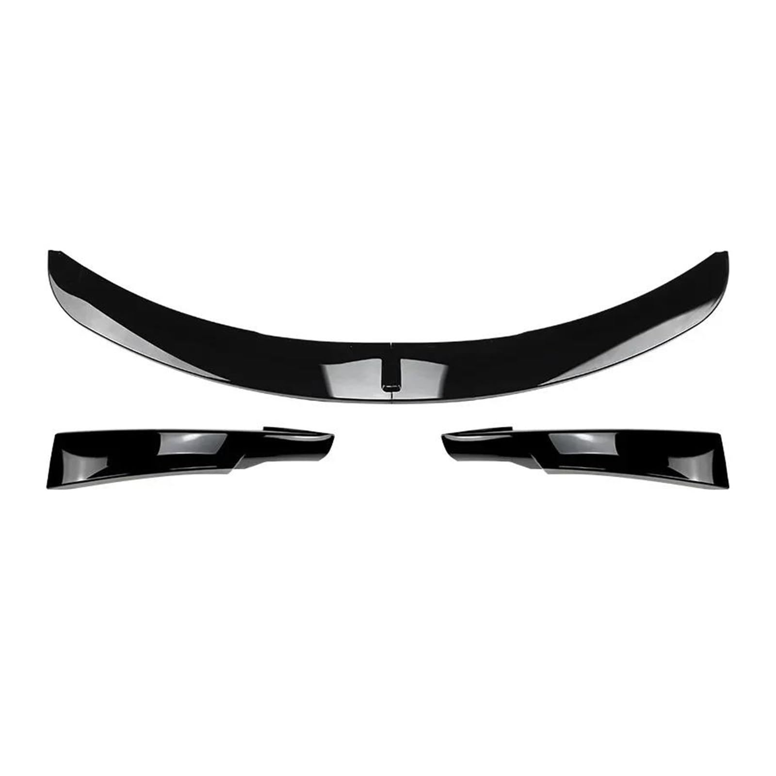 Frontlippe Für 3er E90 E91 Sport Pre-LCI 2009 2010 2011 2012 320i 330i Body Kits Auto Frontschürze Lippe Spoiler Diffusor Splitter Frontspoiler(Gloss Black A B) von SANCAK