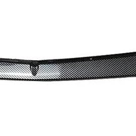 Frontlippe Für Benz Für C-Klasse W206 Für AMG C200 C260 2022 Frontspoilerlippe Frontlippe Unterer Kühlergrill Dekoratives Kit Frontspoiler(9PCS Carbon Look) von SANCAK