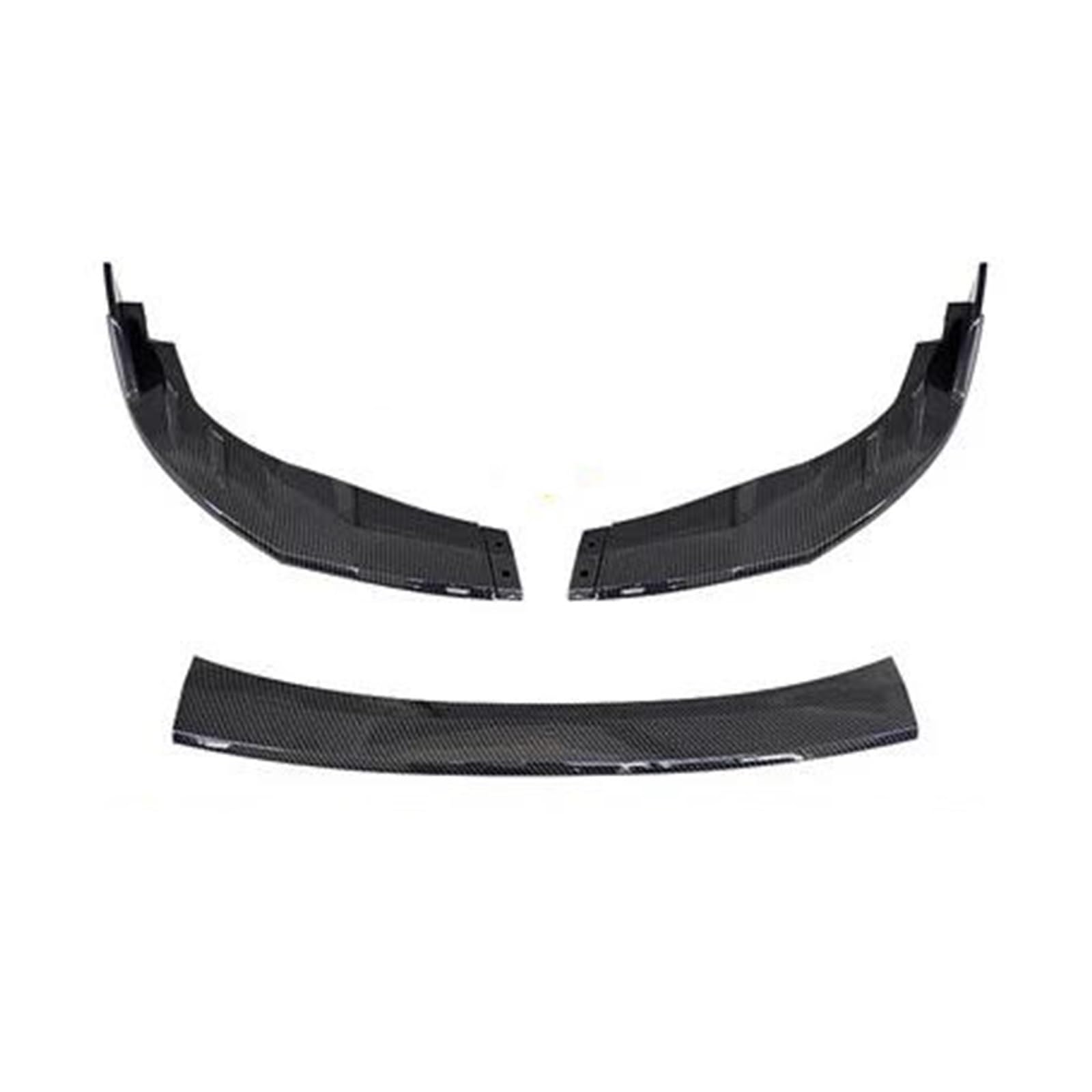 Frontlippe Für Corolla American 2019 2020 Frontschürze Spoiler Schutz Platte Lip Body Kit Splitter Carbon Oberfläche Dekorative Streifen Schaufel Frontspoiler(Carbon Surface) von SANCAK