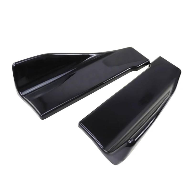 Seitenschweller 35cm Auto Heckstoßstange Lip Splitter Seitenschweller Verlängerung Body Kit Schutzleisten Universal Für F30 F31 Sport 2013-2019 Diffusor(Schwarz) von SANCAK