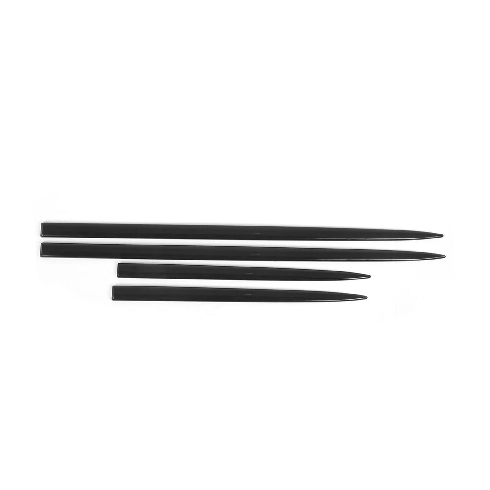 Seitenschweller 4PCS Universal Tür Schutz Auto Modifikation Auto Seite Tür Rand Schutz Streifen Körper Seite Trim Wasserdicht Helle Schwarz Diffusor von SANCAK