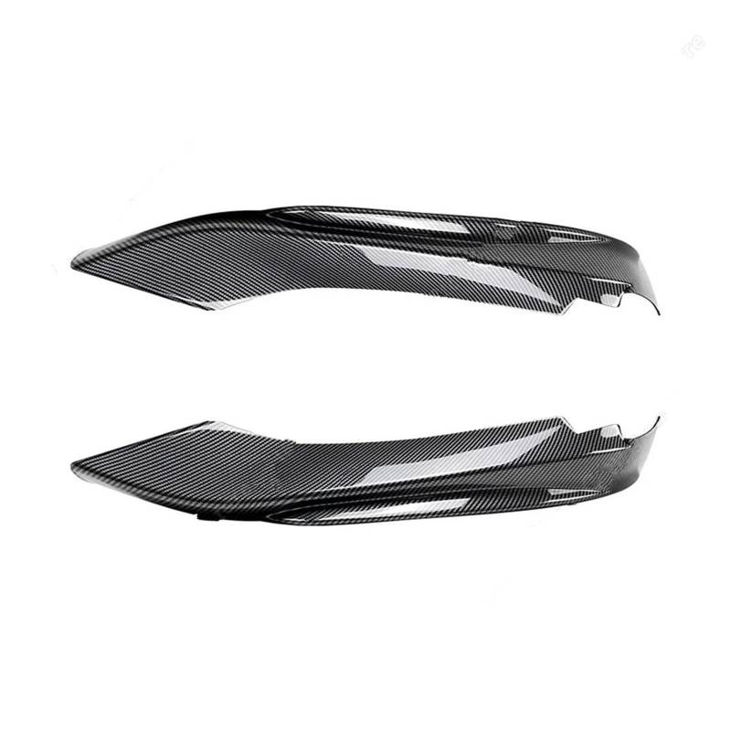 Spoilerlippe Frontspoiler 2 Stücke Frontschürze Lip Spoiler Splitter Für F32 F33 F36 4 Serie 2014 2015 2016 2017 2018 2019-2020 Sport Für Tech Für MP Stil Auto-Frontspoiler(Carbon Look) von SANCAK