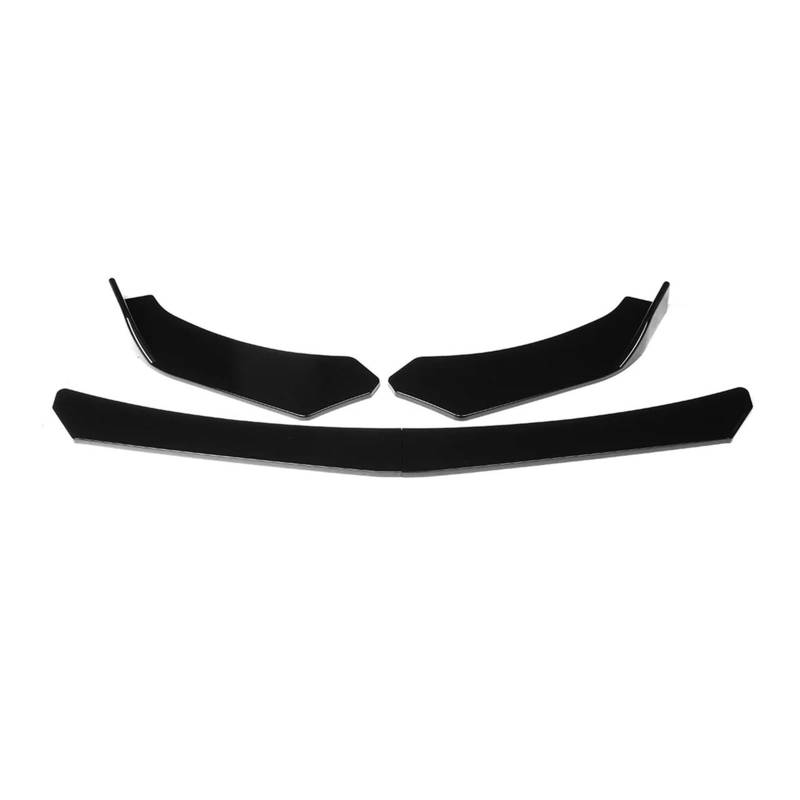 Spoilerlippe Frontspoiler Auto Front Stoßstange Splitter Lip Spoiler Körper Kit Stoßstange Diffusor Lippen Universal Für F10/F11 G30 G31 Auto-Frontspoiler(Glossy Black A) von SANCAK