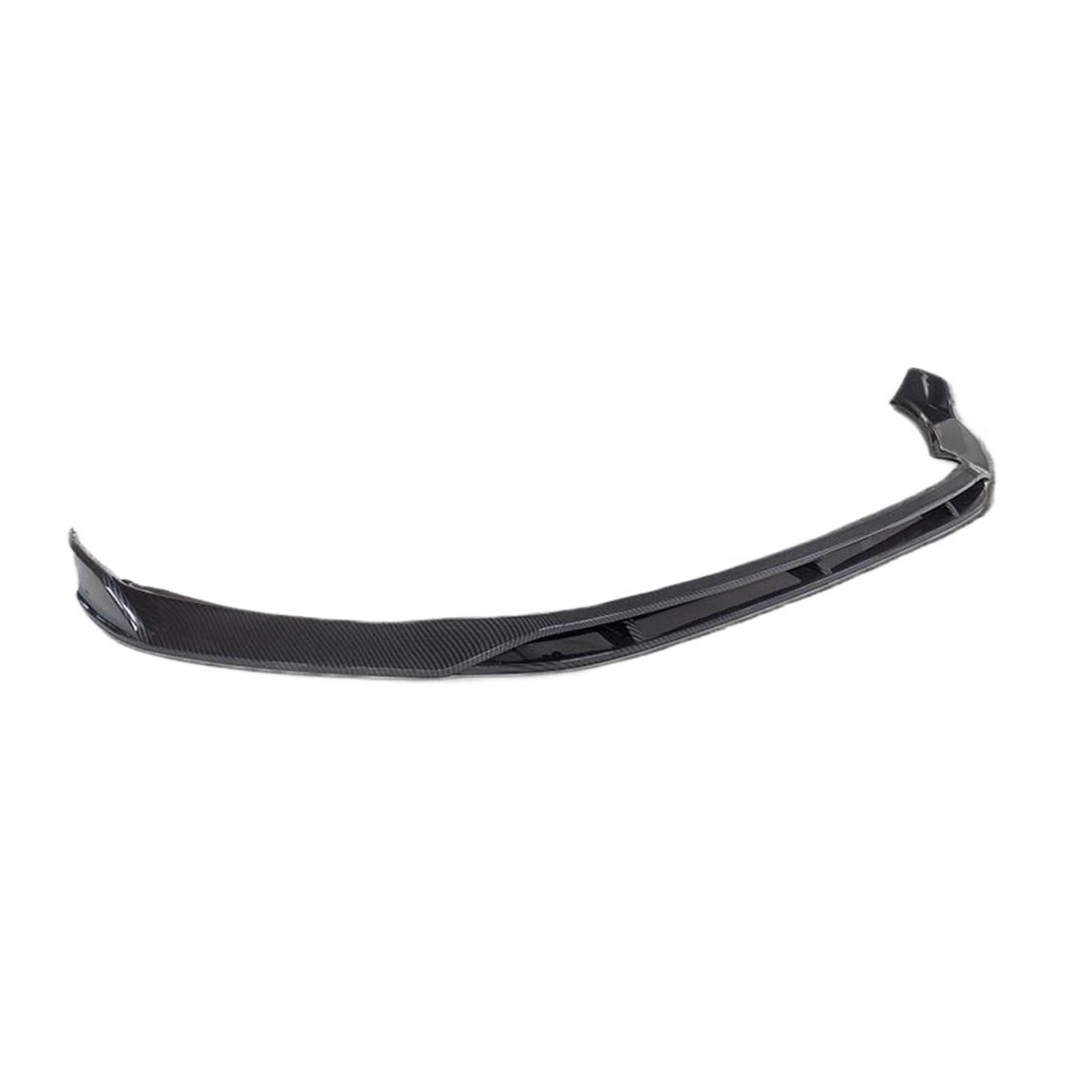 Spoilerlippe Frontspoiler Für VW Für Passat B8 2017 2018 2019 Glänzend Schwarz Tuning Vorderen Stoßfänger Lip Spoiler Splitter Körper Kit Schutz Abdeckung Front Lippe Kinn Auto-Frontspoiler(Carbon Loo von SANCAK