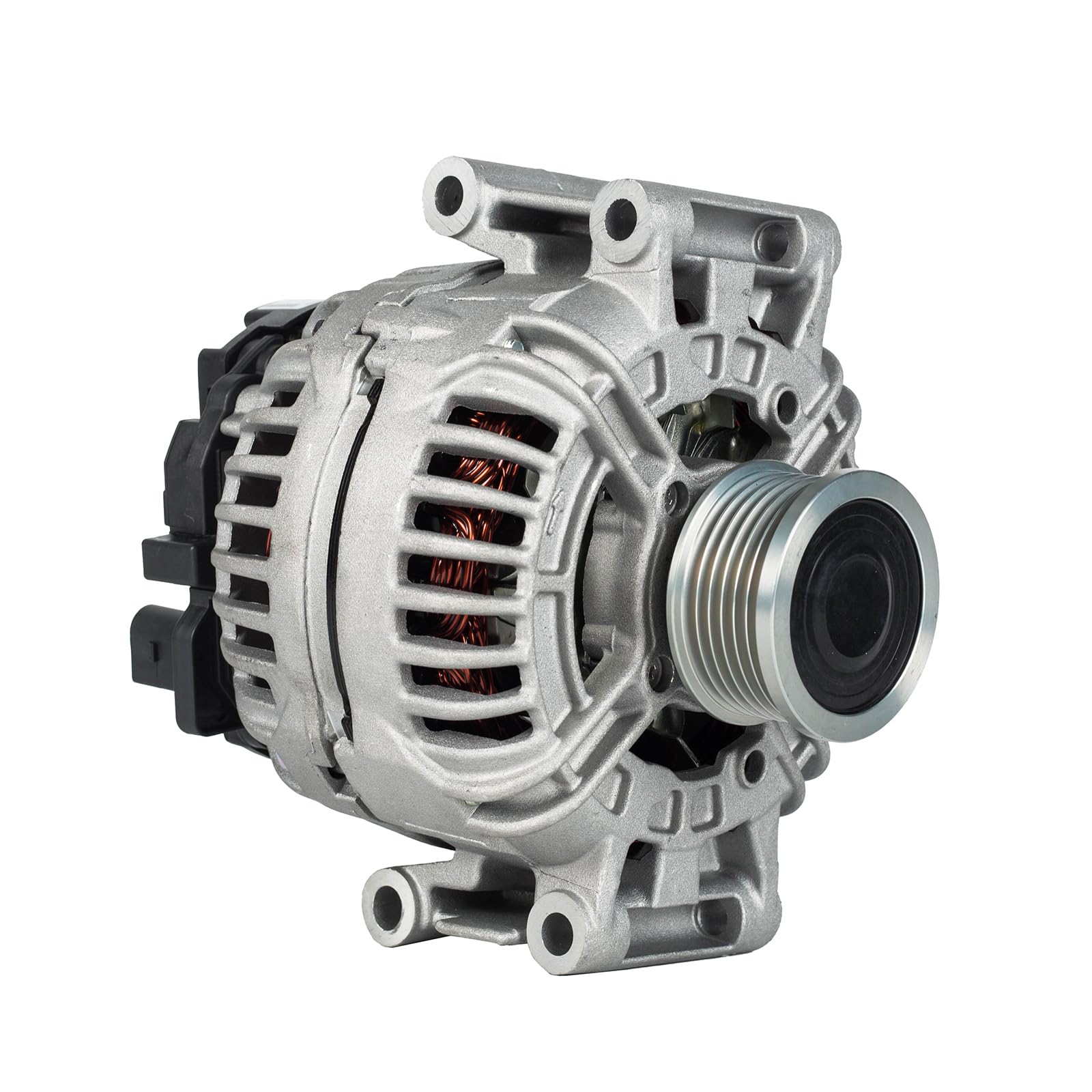 11466 Lichtmaschine Alternator 140A 12V Generator kompatibel mit A4 1.8 TFSi[CABA]01.2008-12.2015,A5 2.0 TFSi[CAEA]03.2009-03.2012,Q5 2.0 TFSi Quattro[CNCB]08.2009-05.2017 von SANKAKU