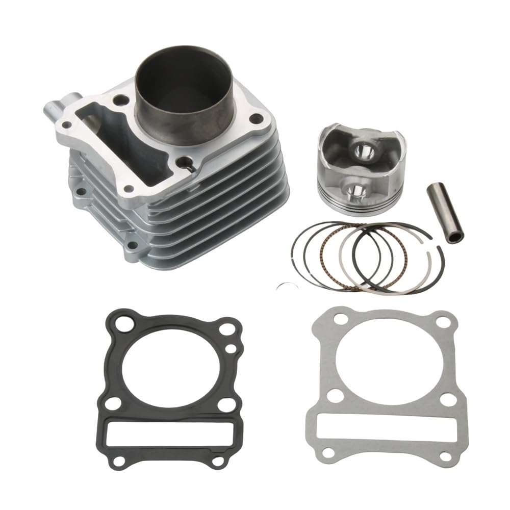 Motorrad 62mm 150cc Big Bore Zylinder Kit for EN125 GS125 GN125 GZ125 DR125 TU125 EN GS GN GZ DR TU 125cc 4-Hub von SANMEILI