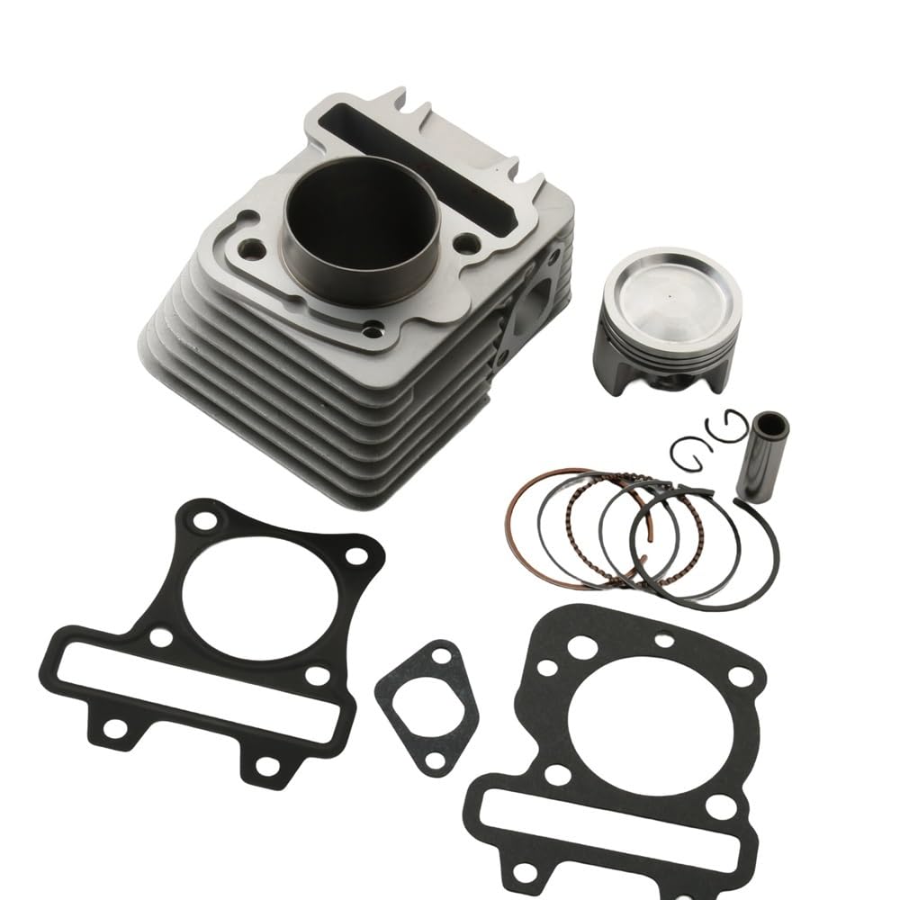 Roller 49mm 80cc Big Bore Racing Zylinder Block Kit for S LX 50 Primavera Sprint 50cc 4T AC 3V 4V Euro 4 von SANMEILI