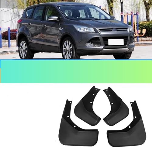 Auto Fender für Ford 2013-2019 Kuga EcoBoost, Auto Schmutzfänger Auto Mudguard Schlammklappen Kotflügel Spritzschutz Autozubehör von SANNIS