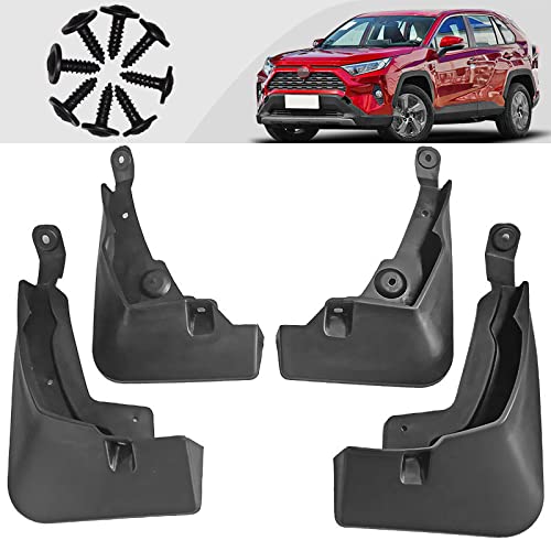 Auto Fender für Toyota 2020 RAV4 Rongfang, Auto Schmutzfänger Auto Mudguard Schlammklappen Kotflügel Spritzschutz Autozubehör von SANNIS