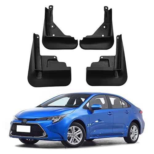 Auto Fender für Toyota Corolla Corolla 2020-2023, Auto Schmutzfänger Auto Mudguard Schlammklappen Kotflügel Spritzschutz Autozubehör von SANNIS