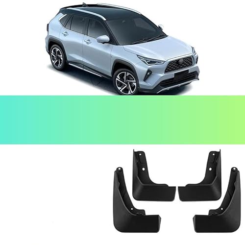 Auto Fender für Toyota Yaris Cross Non GR 2023, Auto Schmutzfänger Auto Mudguard Schlammklappen Kotflügel Spritzschutz Autozubehör von SANNIS