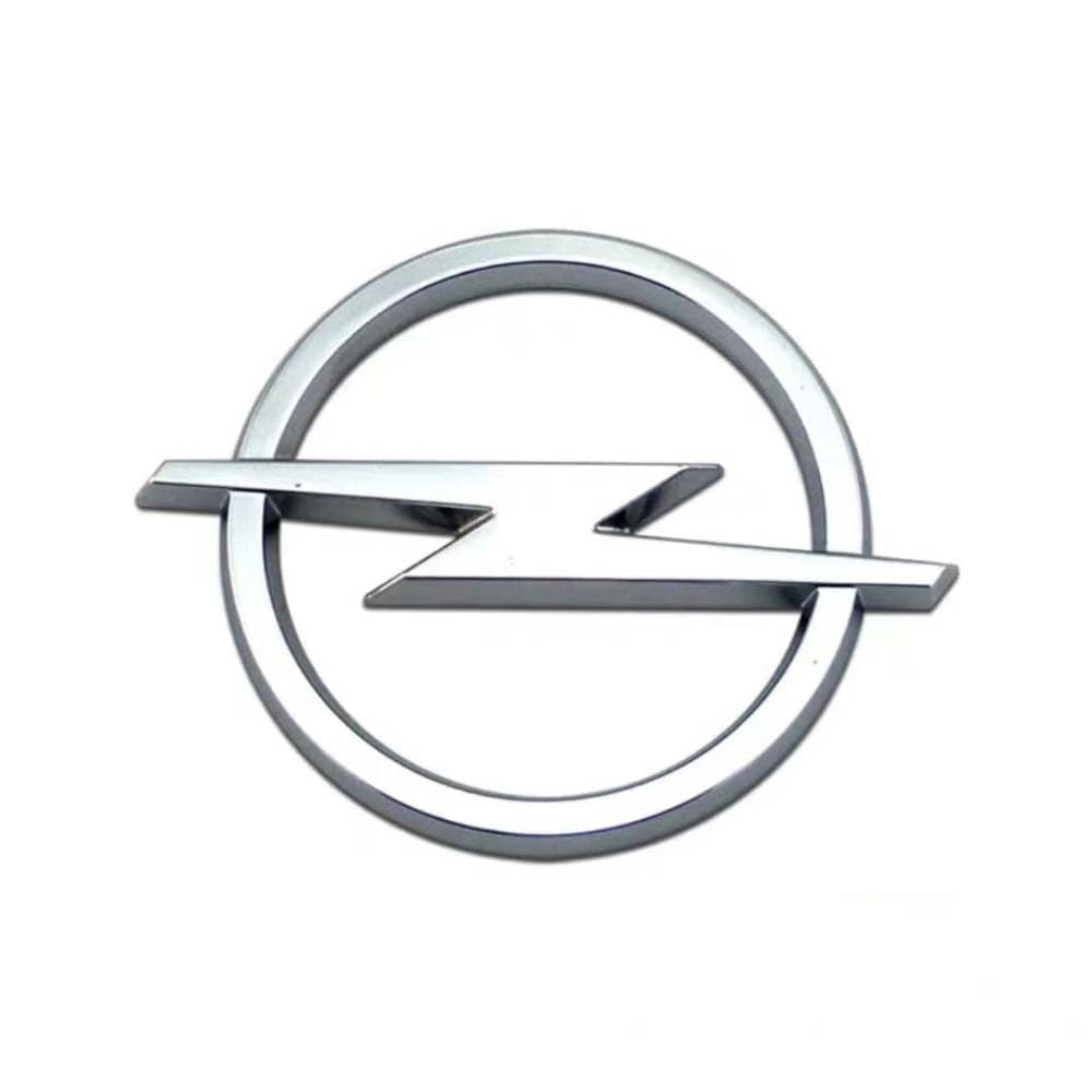 SANNITOU Auto Emblem Aufkleber für Opel Insignia Grand Sport (B) 2017-2024, Autoaufkleber Kühlergrill Front Motorhaube Kofferraum 3D Logo Heckklappen Buchstaben Selbstklebende Ersatz Dekoration von SANNITOU