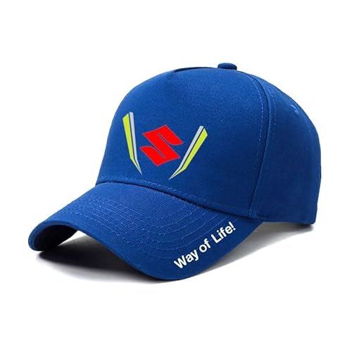 SANNITOU Baseball Cap Herren und Damen Verstellbare Baseballkappe für Suzuki Einheitsgröße Sonnenmütze Basecap mit Auto-Logo,OneSize-G von SANNITOU