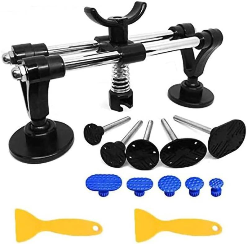 Dellen Reparatur Ausbeulwerkzeugset Dent Puller Set, Auto Paintless Dent Removal Kit, DIY Lifter für Fahrzeug Dellen/Tür Dings/Hagel Schaden Entfernen von SANON