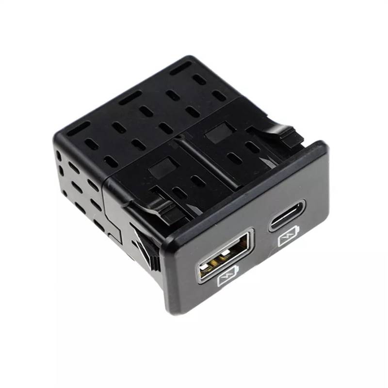 SANRLO Kfz USB Ladeanschluss T98Q7-6RR0A T98Q76RR0A 795405062 T99Q7-6LB0A T99Q7-6LB0B Einfache Installation 8–12 V Stromversorgung von SANRLO