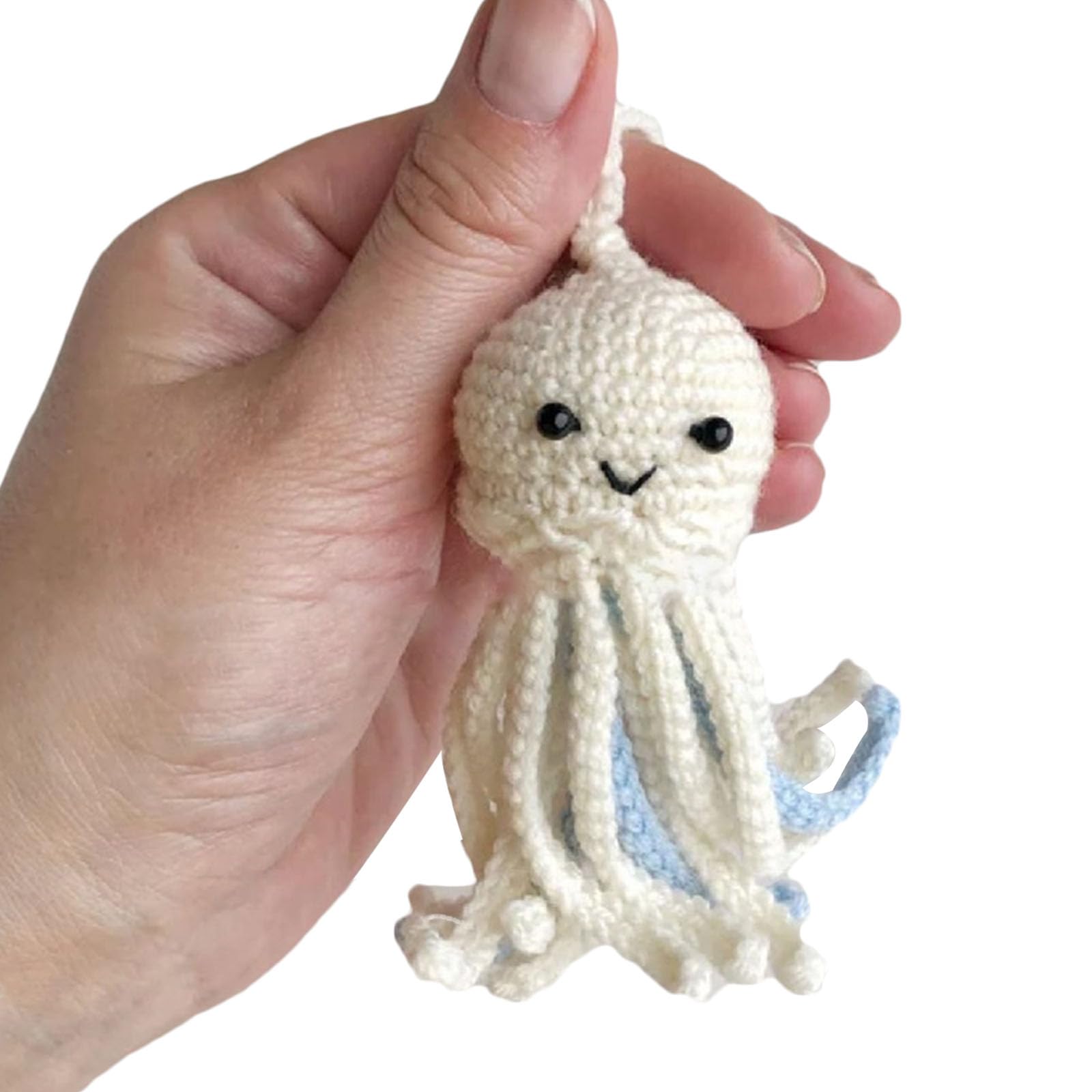 SANRLO Rückansicht Handgemachte Octopus Ornament Anhänger Auto Hängen Frauen Auto Innenzubehör von SANRLO