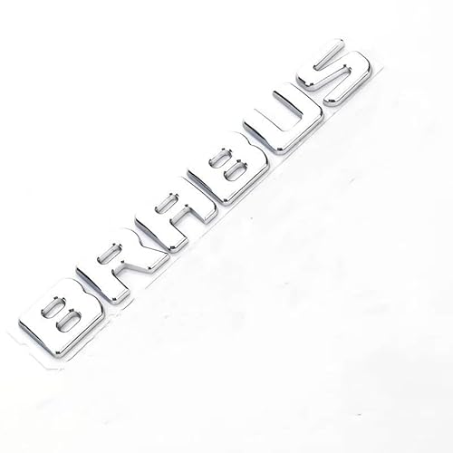 Auto Logo Modifikation Aufkleber für Smart Brabus, Auto-Aufkleber Auto-Emblem Karosserie-Dekoration Logo-Styling Aufkleber Logo,A von SANSANS